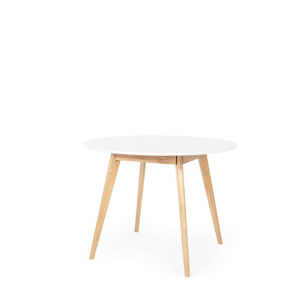 Radius 1m rd Dining Table (White Top)