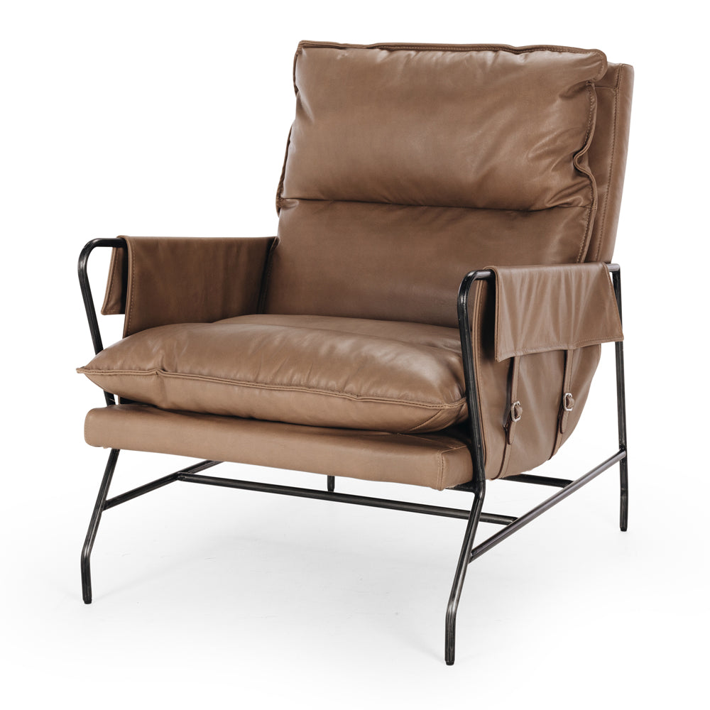 Norse Armchair - Tobacco Leather