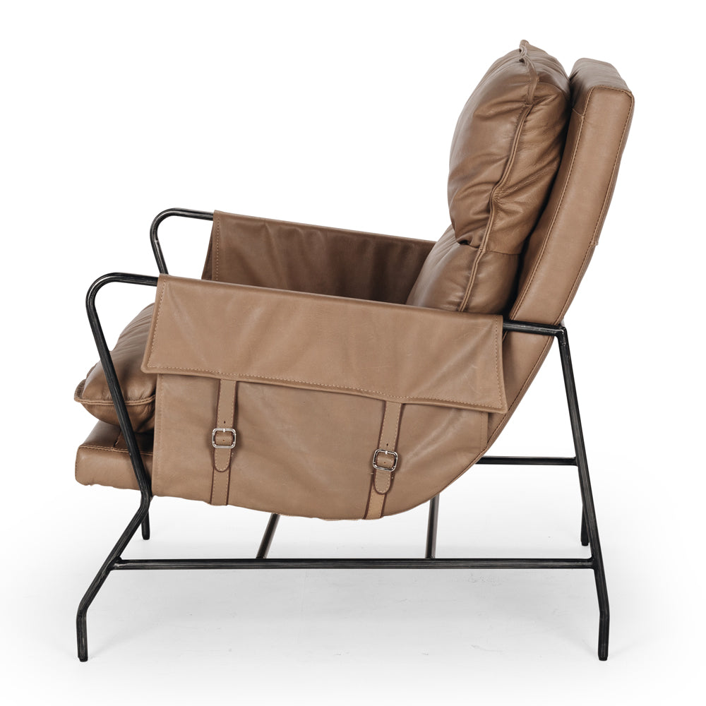 Norse Armchair - Tobacco Leather