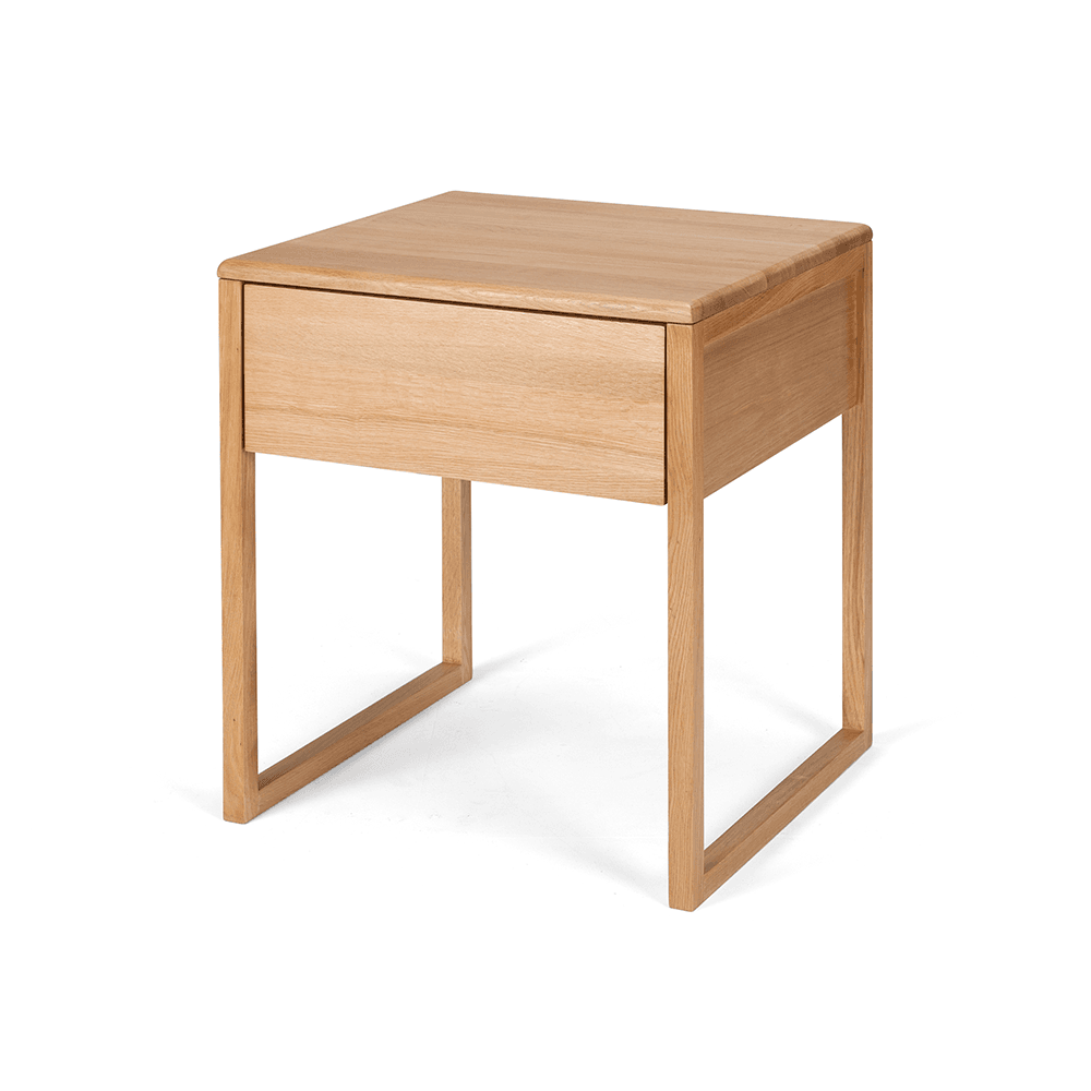 Avalon Natural Oak Side Table (Oak Top)