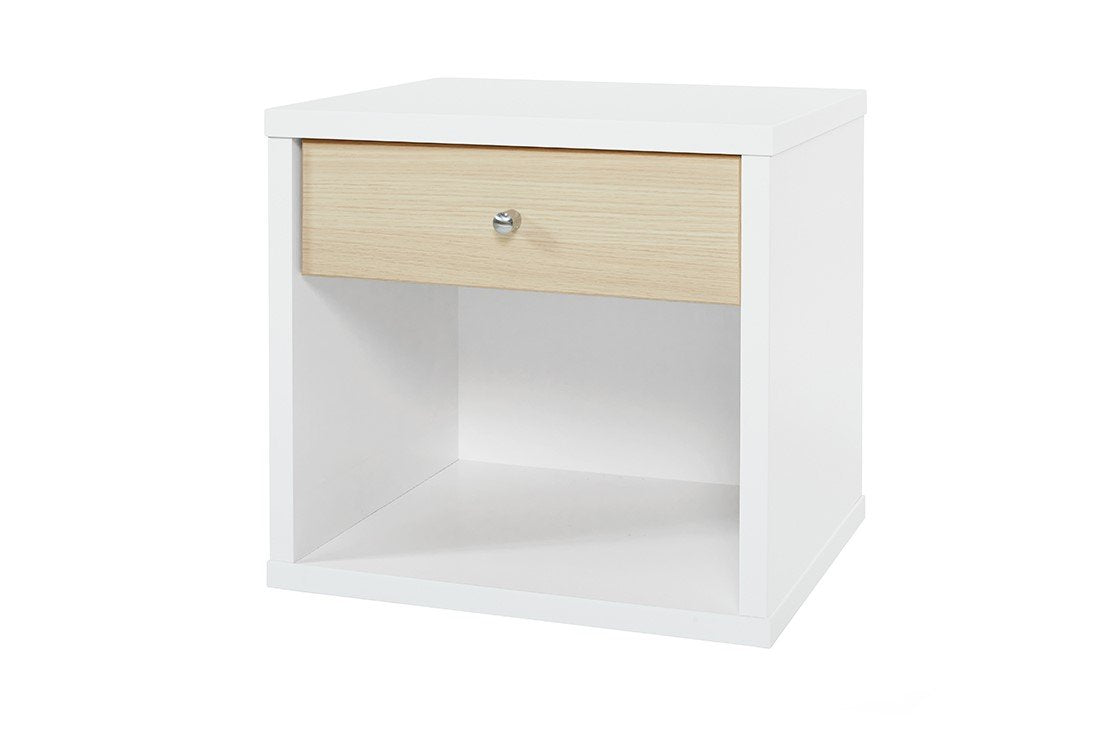 Cosmo Bedside Beech - One Drawer