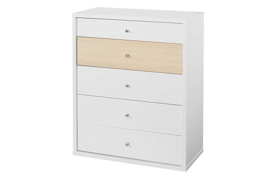 Cosmo Chest Beech - Five Drawers