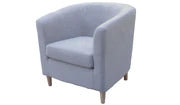 Asher Tub Chair- Taupe