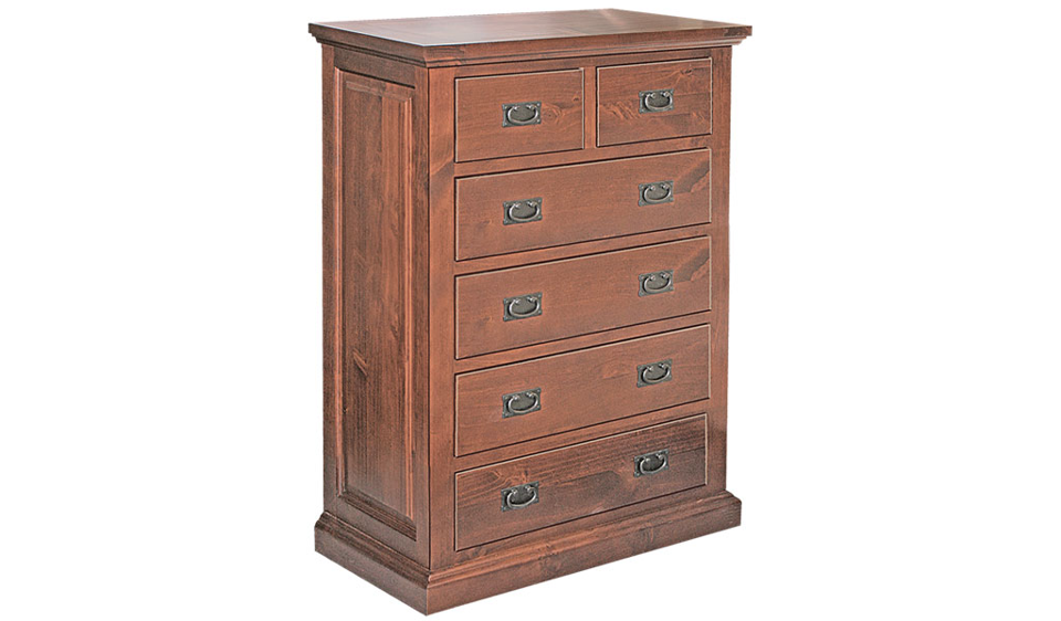 Mangrove Tallboy - Six Drawers