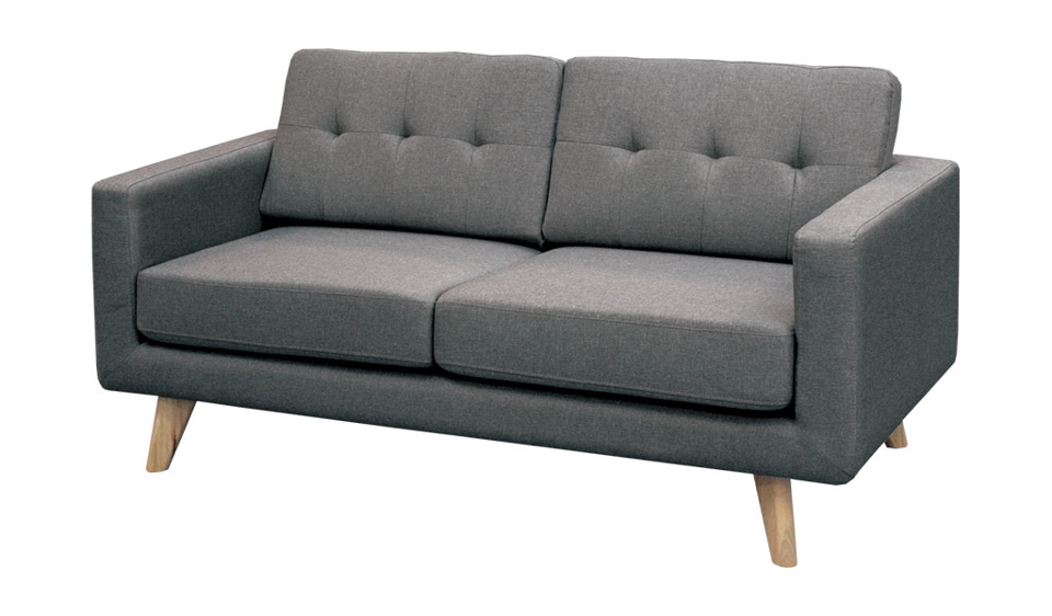 Dark grey two seater sofa hotsell