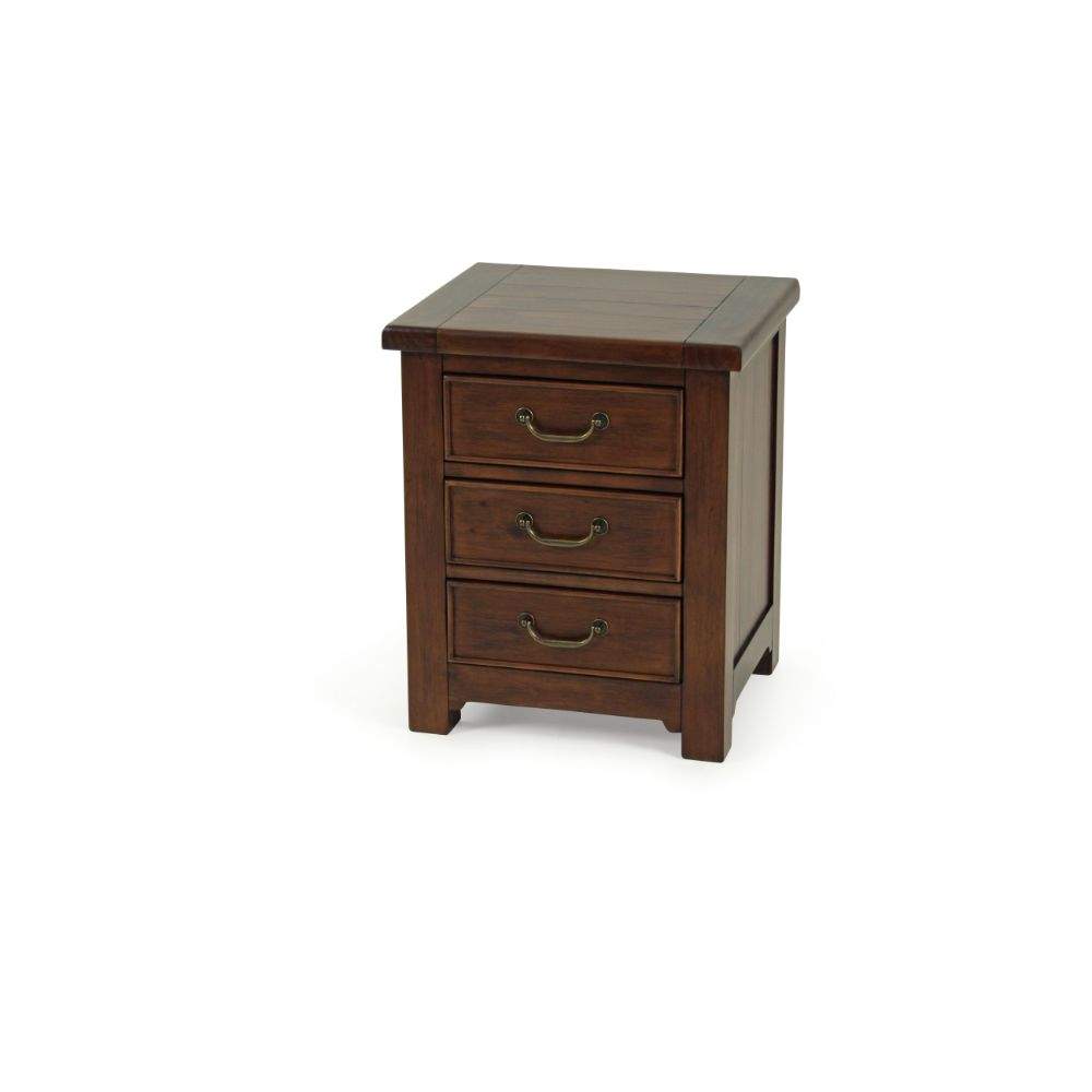 Memphis Three Drawer Bedside