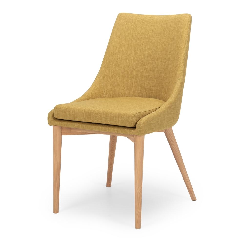 Eva Dining Chair - Jewelled Yellow