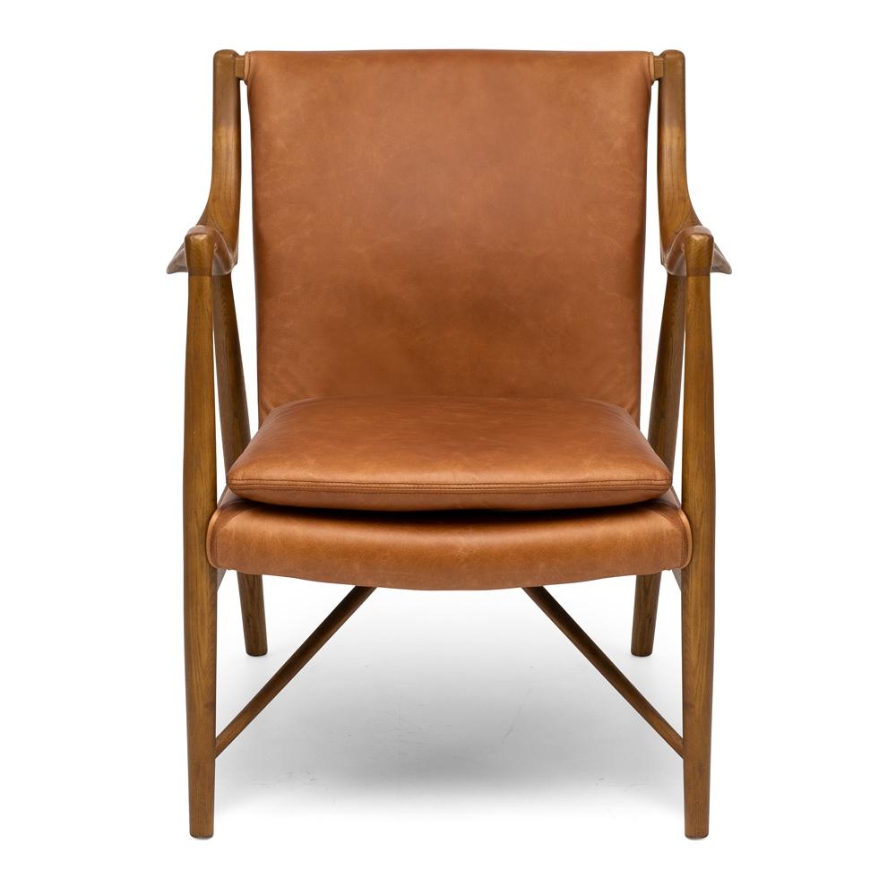 Finn Armchair - Cognac Leather