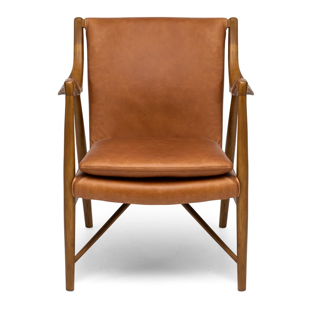 Finn Armchair - Cognac Leather