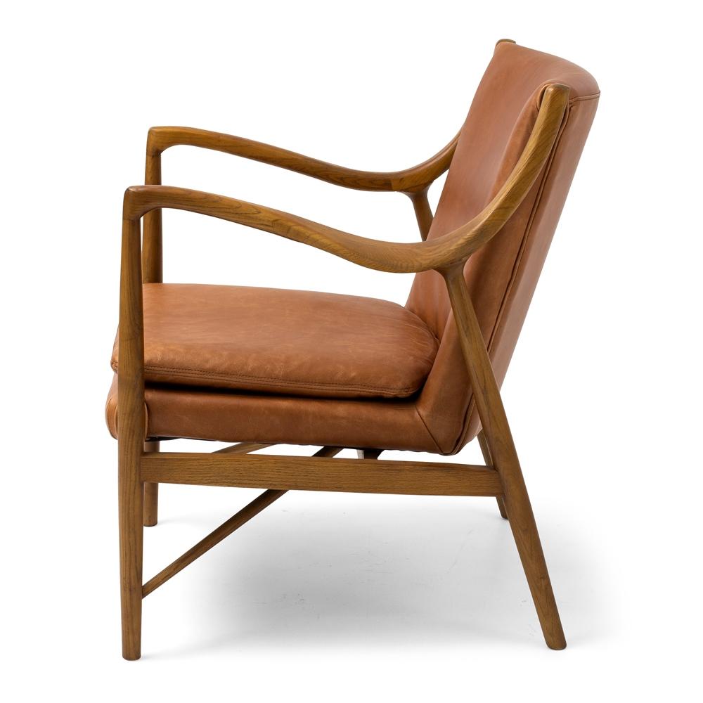 Finn Armchair - Cognac Leather