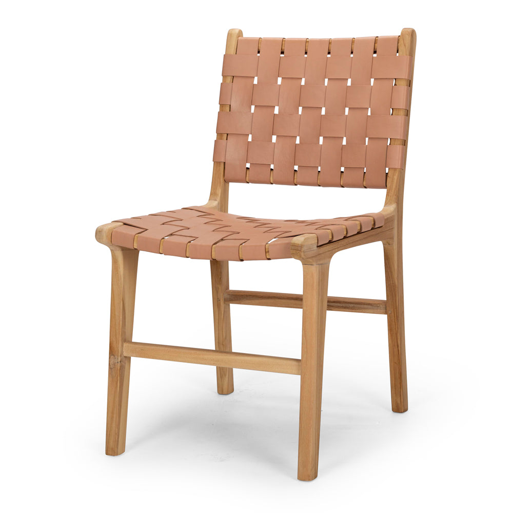Indo Woven Dining Chair Plush