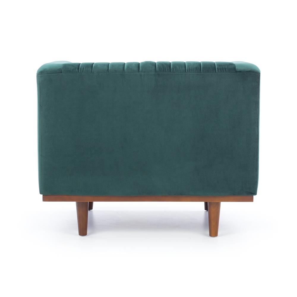 Madison Armchair - Dark Green Velvet