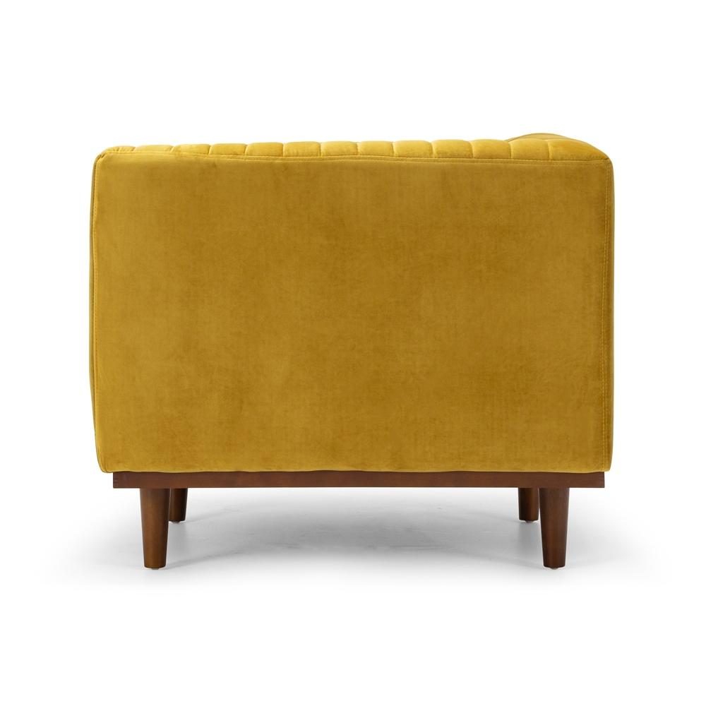 Madison Armchair - Golden Velvet