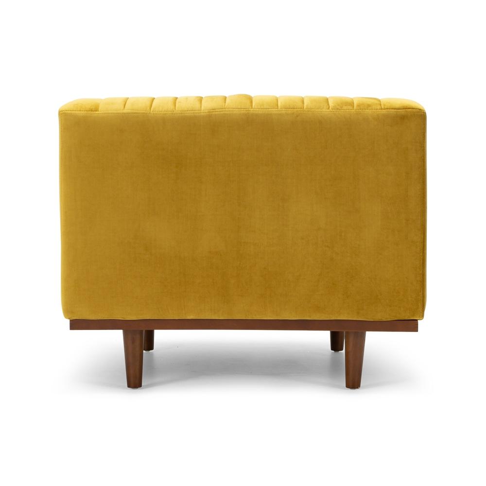Madison Armchair - Golden Velvet