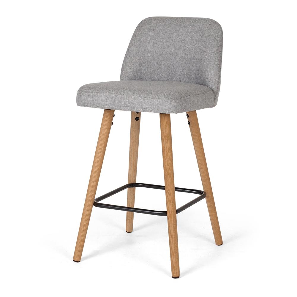 Melle Barstool - Light Grey