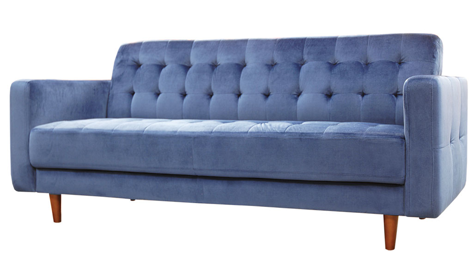 Iris Three Seater Sofa - Blue