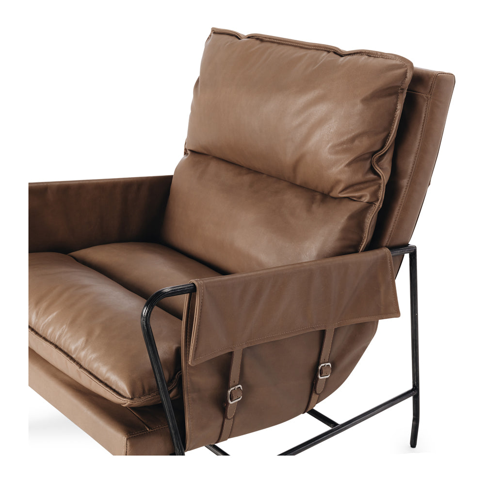 Norse Armchair - Tobacco Leather
