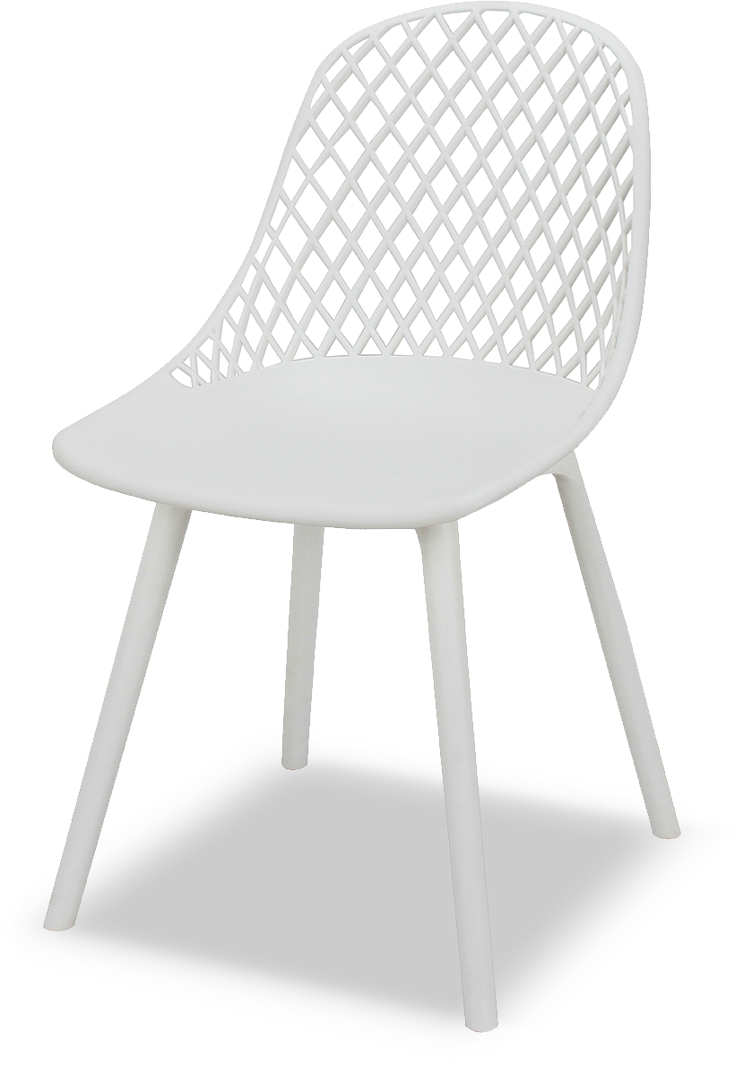 Tekapo Outdoor Dining Chair - White