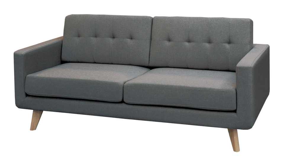 Kora Three Seater Sofa - Dark Grey