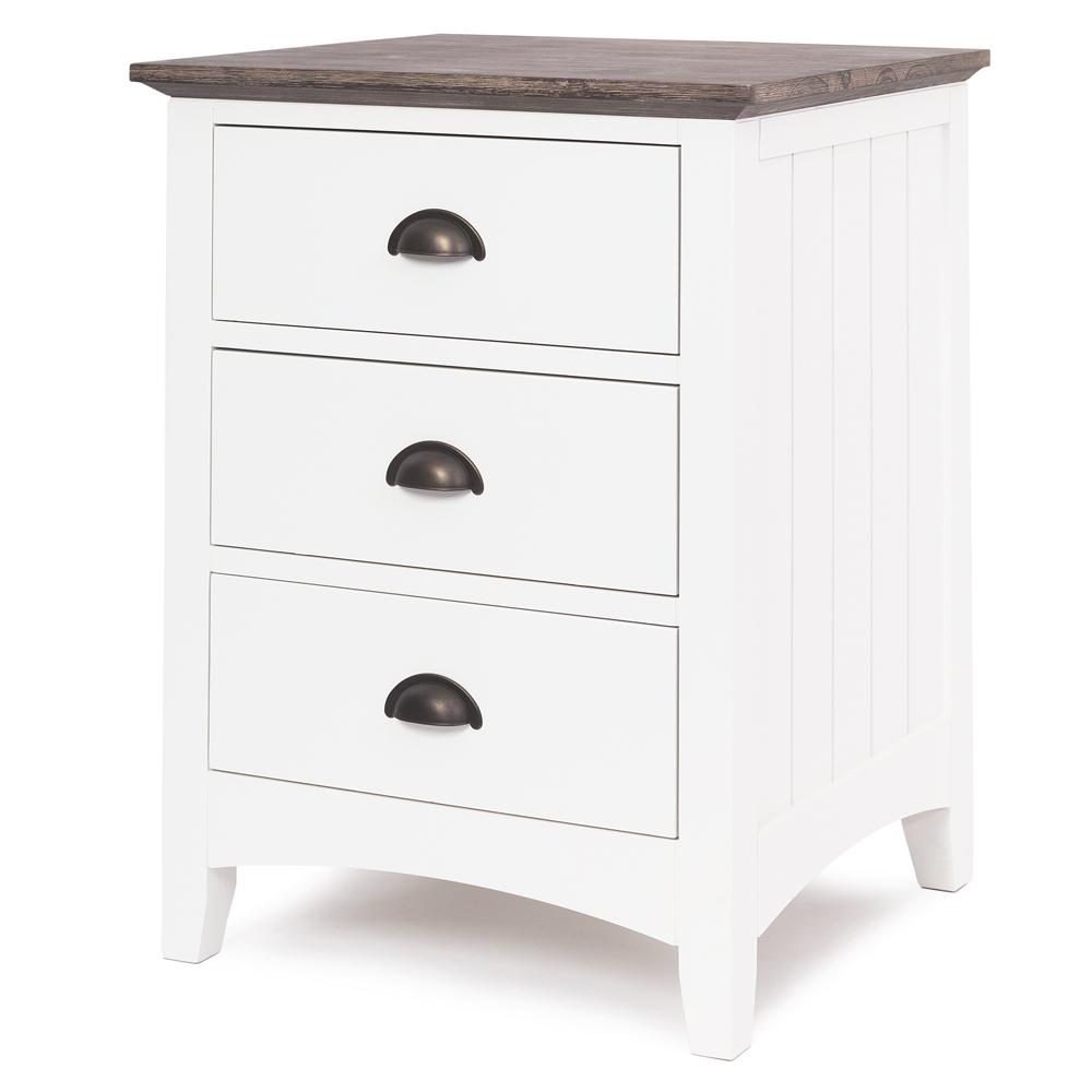 Provence Bedside - Three Drawers
