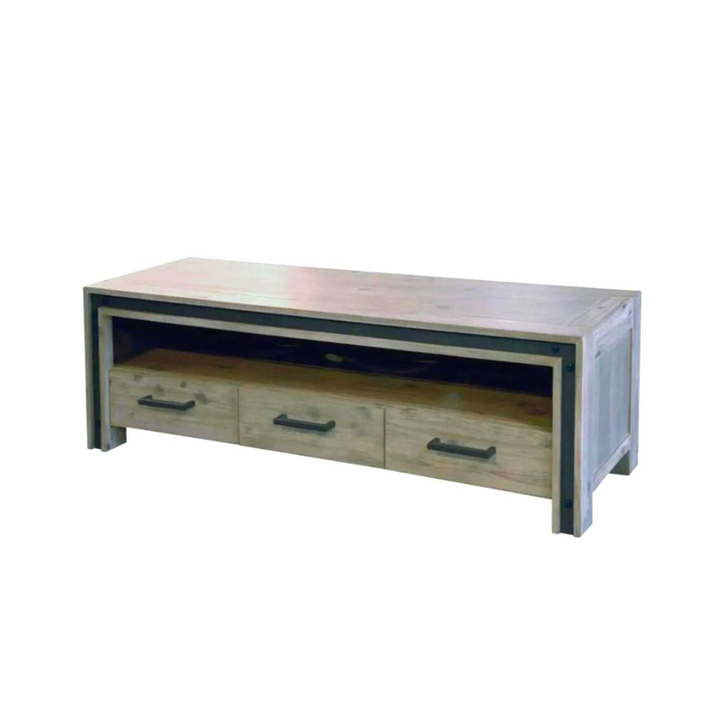 Cypress Tv Unit - Three Drawers